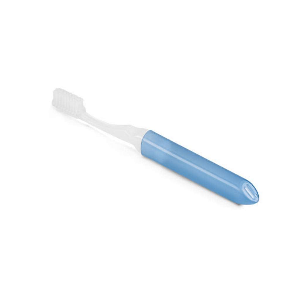 cepillo dientes viaje tapa protectora azul