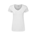 Camiseta Mujer Blanca Iconic V-Neck Blanco