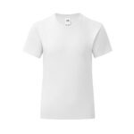 Camiseta Niña Blanca Iconic Blanco