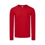 Camiseta Adulto Color Iconic Long Sleeve T Rojo