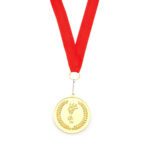 Medalla Corum Rojo / oro