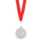 Medalla Corum Rojo / plata