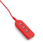 Puerto USB Ohm Rojo