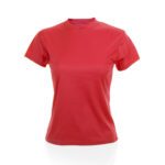 Camiseta Mujer Tecnic Plus Rojo