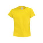 Camiseta Niño Color Hecom Amarillo