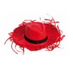 Sombrero Filagarchado Rojo